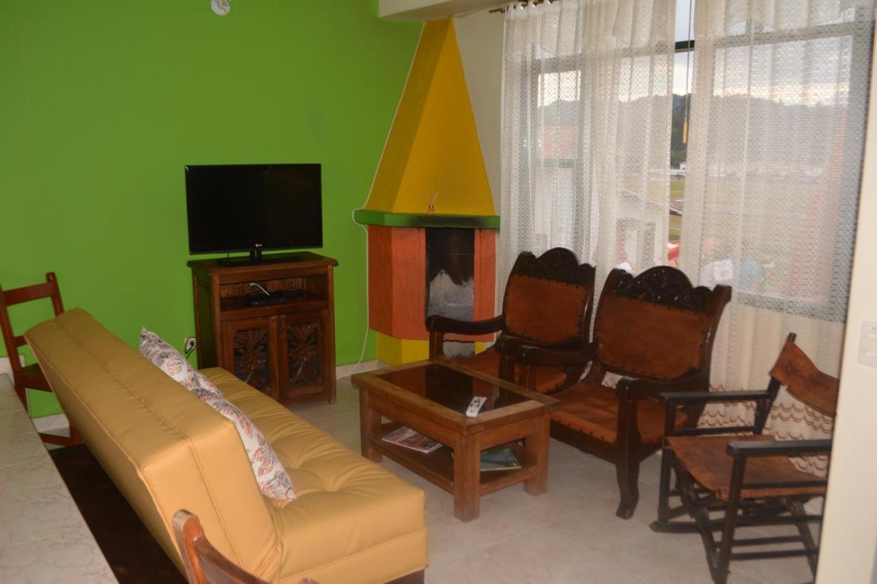Hotel Cabanas San Cayetano Paipa Buitenkant foto